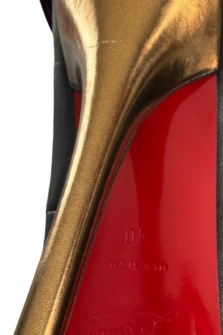 Christian Louboutin Черные туфли-лодочки Huguetta Pump 120 Чёрный