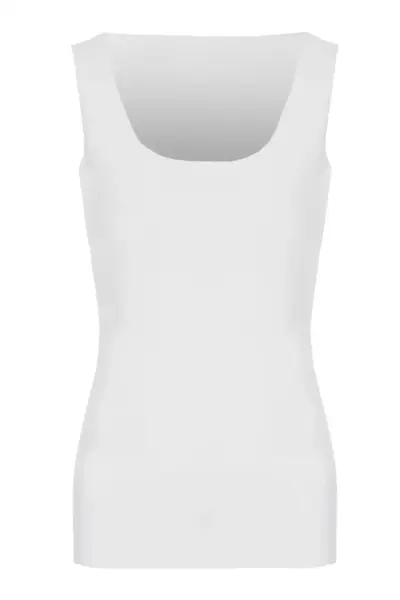 Wolford Белый бесшовный топ