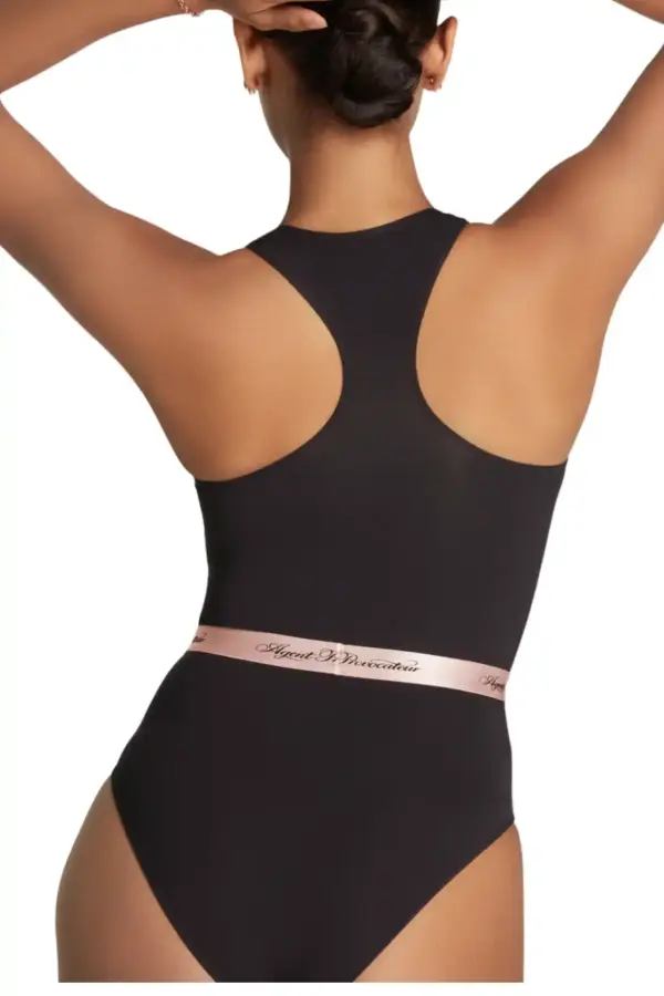 Agent Provocateur Черное боди Clea Черный
